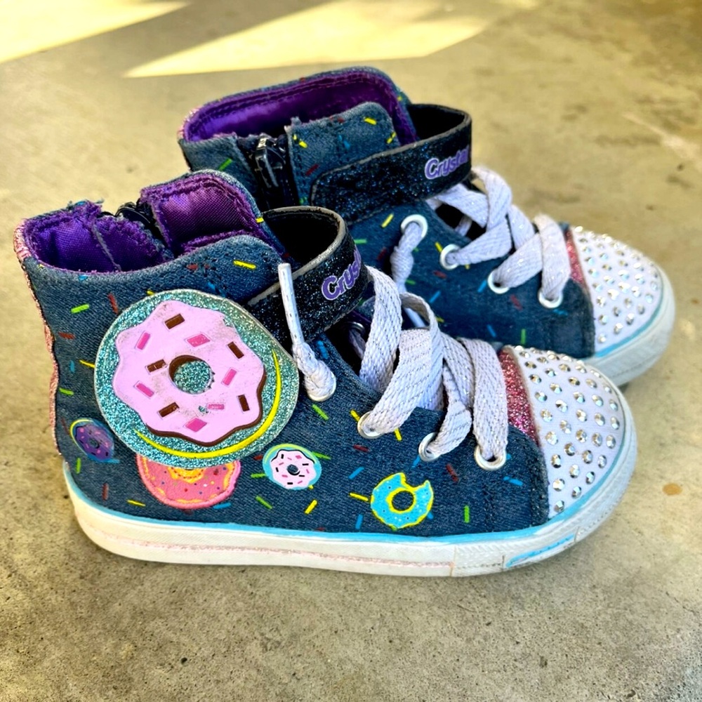 Sketchers Sport Denim Donut High tops